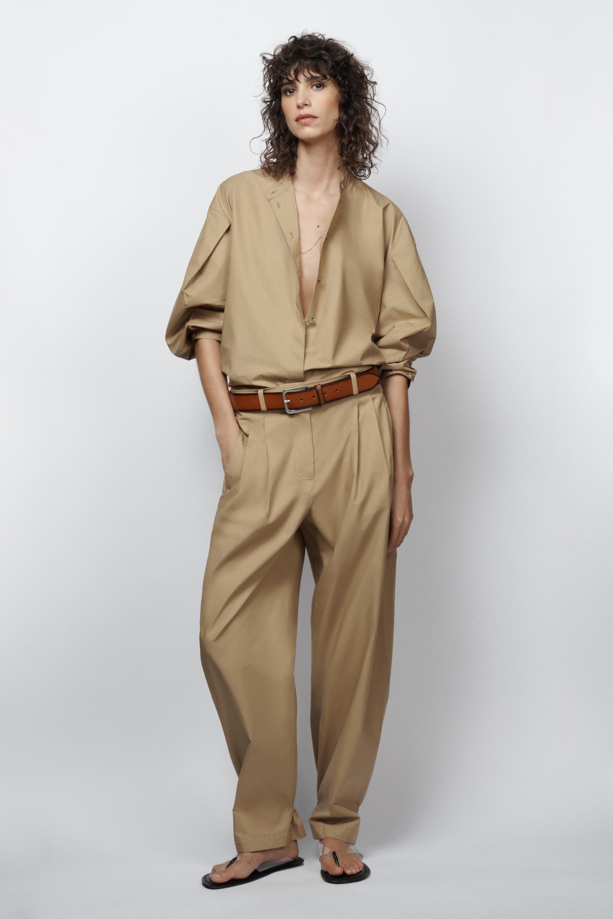 ZW COLLECTION LIMITED EDITION PLEATED PANTS